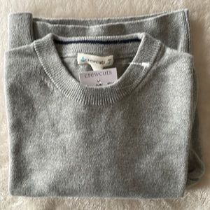 Crewcuts size 2 gray crew neck sweater
